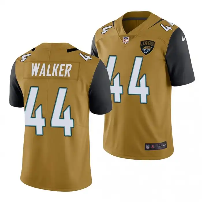 Men's Georgia Bulldogs #44 Travon Walker Jacksonville Jaguars 2022 Draft Color Rush College NFL Gold Football Jersey 2410GFTK2