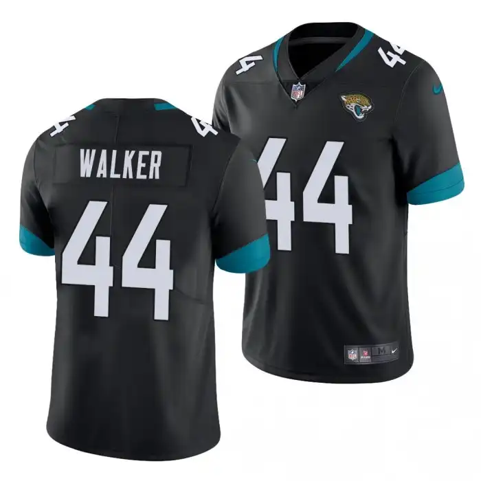 Men's Georgia Bulldogs #44 Travon Walker Jacksonville Jaguars 2022 Draft Vapor College NFL Black Limited Football Jersey 2410KRWL5