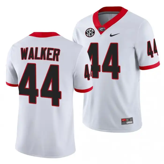 Men's Georgia Bulldogs #44 Travon Walker White College Football Jersey 2410HHKO4