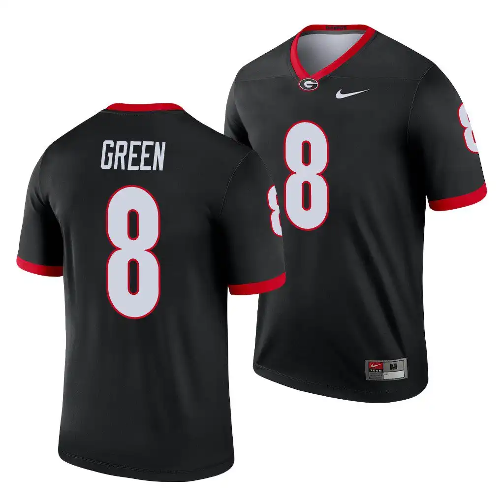 Men's Georgia Bulldogs #8 A.J. Green Black Legend College Alternate Football Jersey 2410VRBV8